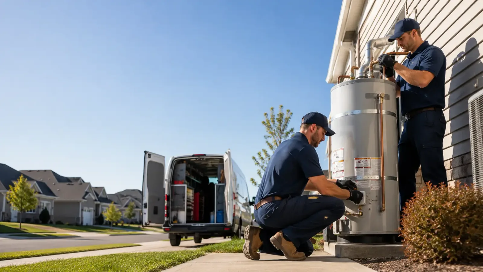Water Heater Installation in Fredericksburg, OH